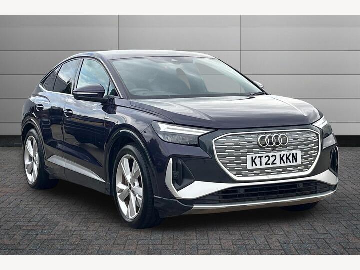 Audi Q4 E-tron 40 S Line Sportback Auto 5dr 82kWh