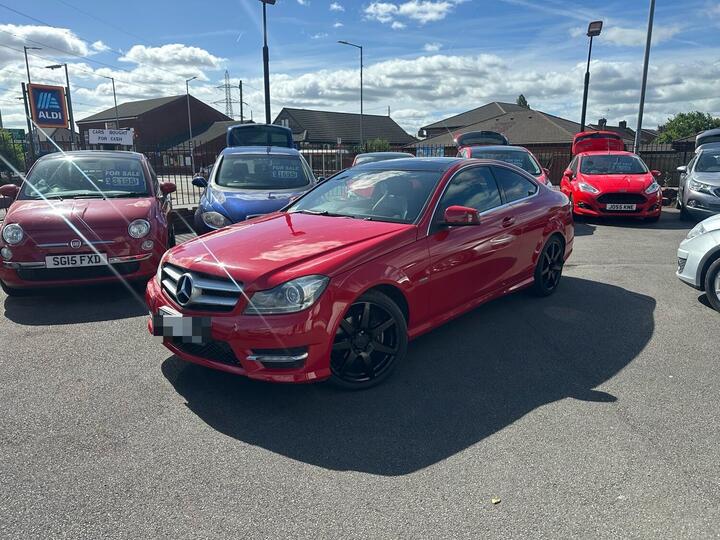 Mercedes-Benz C Class 1.8 C180 BlueEfficiency AMG Sport G-Tronic+ Euro 5 (s/s) 2dr