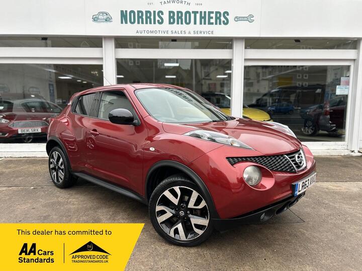 Nissan Juke 1.6 N-tec Euro 5 5dr (17in Alloy)