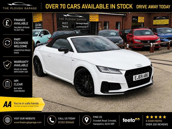 Audi TT 2.0 TFSI 40 Black Edition Roadster S Tronic Euro 6 (s/s) 2dr