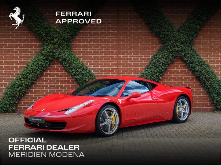 Ferrari 458 4.5 Italia F1 DCT Euro 5 2dr