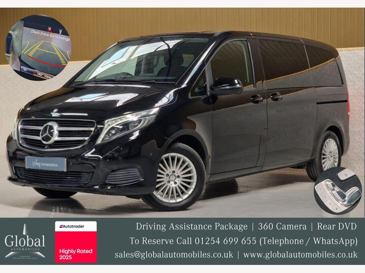 Mercedes-Benz V-CLASS 2.2 V220d BlueTEC SE G-Tronic+ Euro 6 (s/s) 5dr 7 Seat