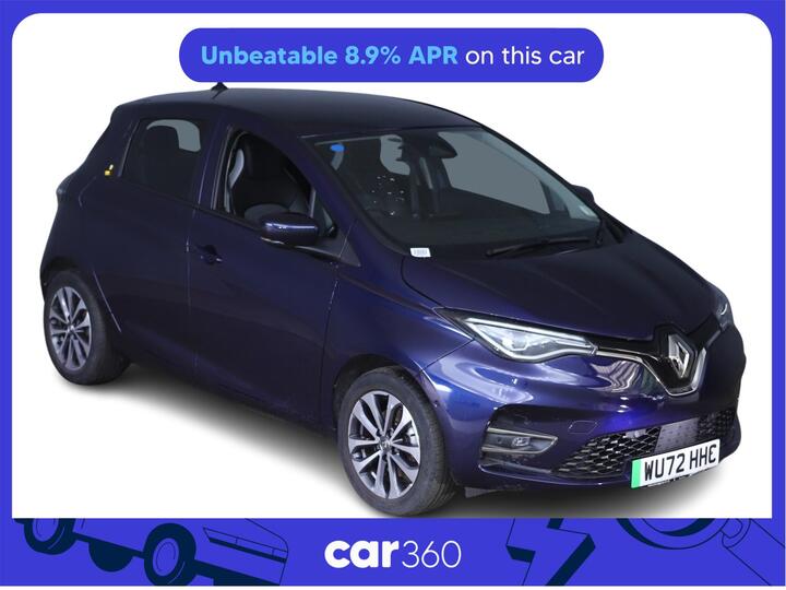 Renault Zoe R135 EV50 52kWh GT Line + Auto 5dr (Rapid Charge)