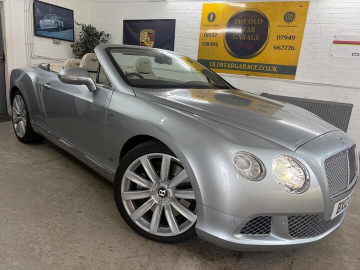Bentley Continental 6.0 FlexFuel GTC Auto 6Spd 4WD Euro 5 2dr