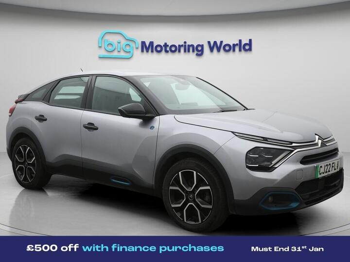 Citroen E-C4 50kWh Sense Plus Auto 5dr Citroen E-C4 50kWh Sense Plus Auto 5dr