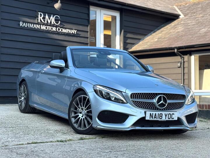 Mercedes-Benz C Class 2.1 C220d AMG Line (Premium Plus) Cabriolet G-Tronic+ Euro 6 (s/s) 2dr
