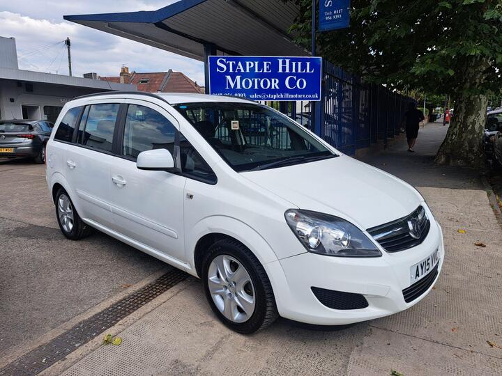 Vauxhall Zafira 1.8 16V Exclusiv Euro 5 5dr