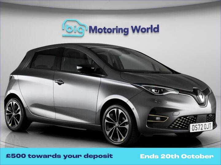 Renault Zoe R135 EV50 52kWh Iconic Auto 5dr (Boost Charge)