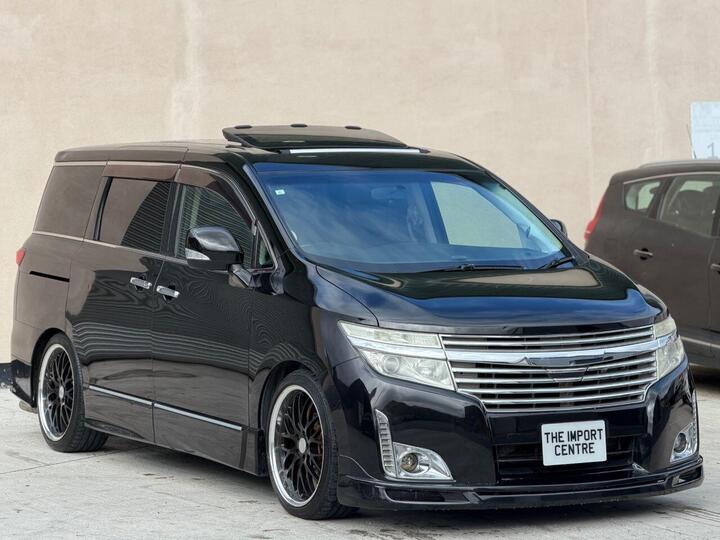 Nissan ELGRAND 2.5 AUTECH RIDER | PETROL | AUTOMATIC | 7 SEATER | ULEZ| 5DR FRESH IMPORT + GRADE 3.5 + KIT