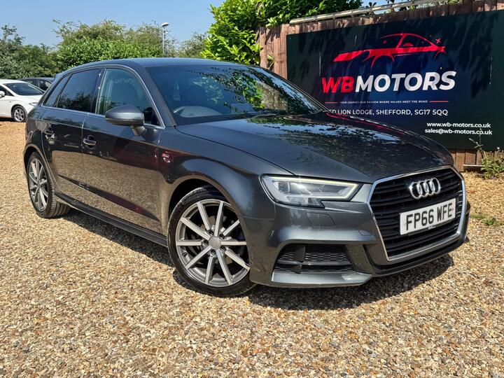 Audi A3 2.0 TDI S Line Sportback Euro 6 (s/s) 5dr
