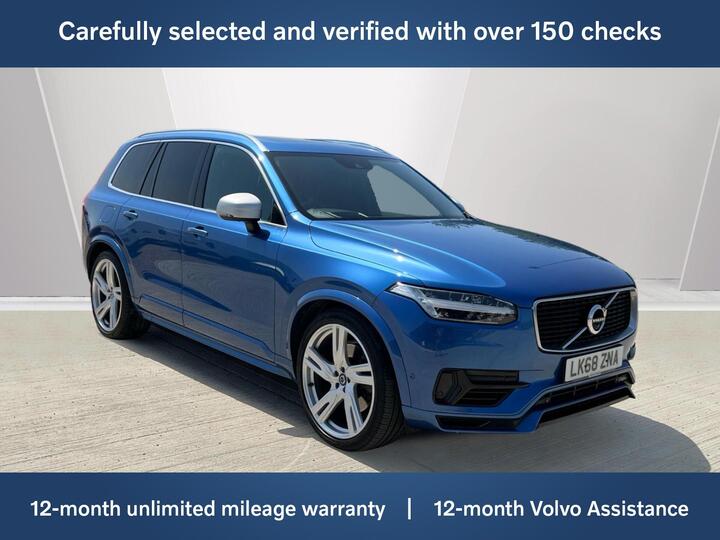 Volvo XC90 2.0h T8 Twin Engine 10.4kWh R-Design Pro Auto 4WD Euro 6 (s/s) 5dr