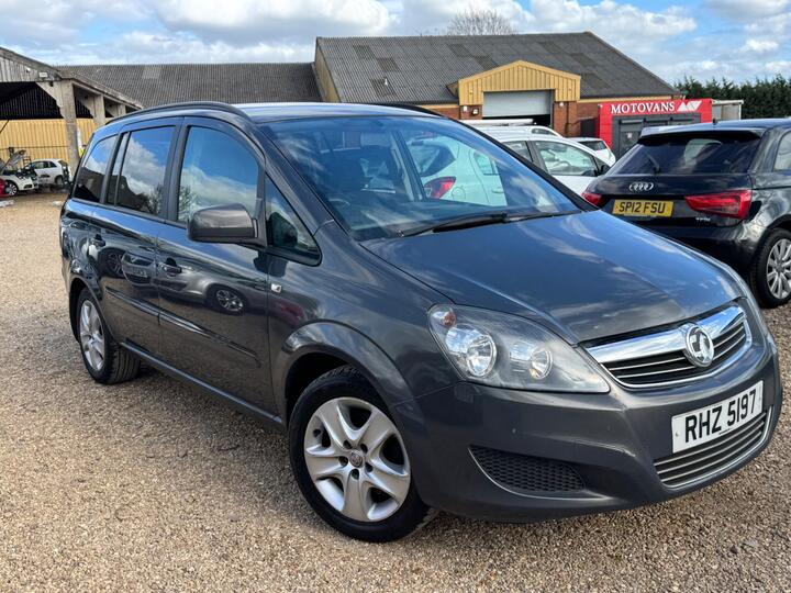 Vauxhall Zafira 1.6 16V Exclusiv Euro 5 5dr