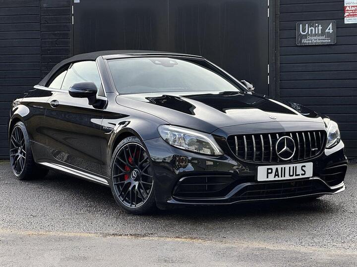 Mercedes-Benz C Class 4.0 C63 V8 BiTurbo AMG S Night Edition (Premium Plus) Cabriolet SpdS MCT Euro 6 (s/s) 2dr