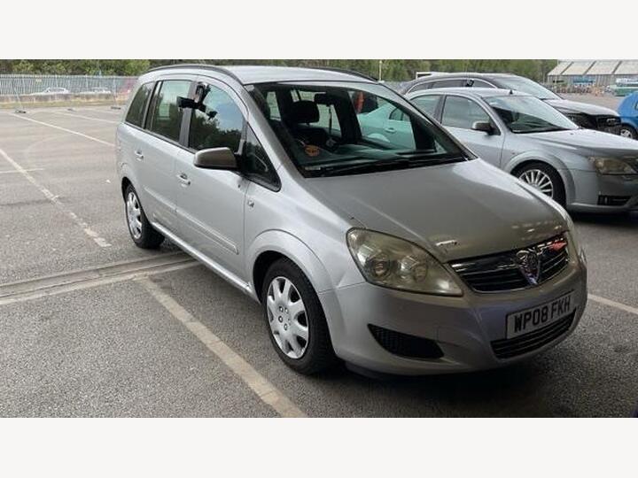 Vauxhall Zafira 1.8 16V Exclusiv Euro 4 5dr
