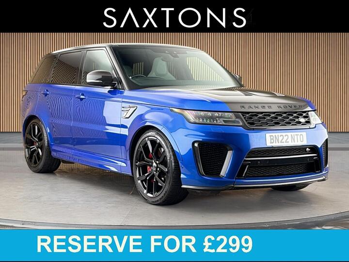 Land Rover Range Rover Sport 5.0 P575 V8 SVR Carbon Edition Auto 4WD Euro 6 (s/s) 5dr