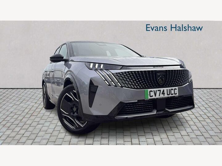 Peugeot E-3008 ELECTRIC ESTATE 73kWh GT Auto 5dr (11kW Charger)