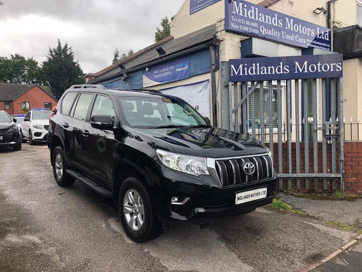 Toyota Land Cruiser 2.8D Active Auto 4WD Euro 6 (s/s) 5dr (7 Seat)