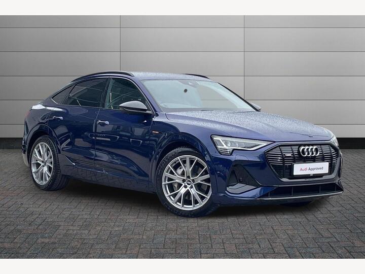 Audi E-tron 50 Black Edition Sportback Auto Quattro 5dr 71.2kWh (11kW Charger)