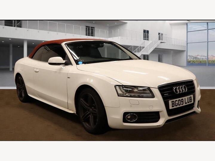 Audi A5 Cabriolet 3.0 TDI V6 S Line S Tronic Quattro Euro 4 2dr Audi A5 Cabriolet 3.0 TDI V6 S Line S Tronic Quattro Euro 4 2dr