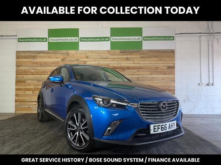 Mazda CX-3 2.0 SKYACTIV-G Sport Nav Auto Euro 6 (s/s) 5dr