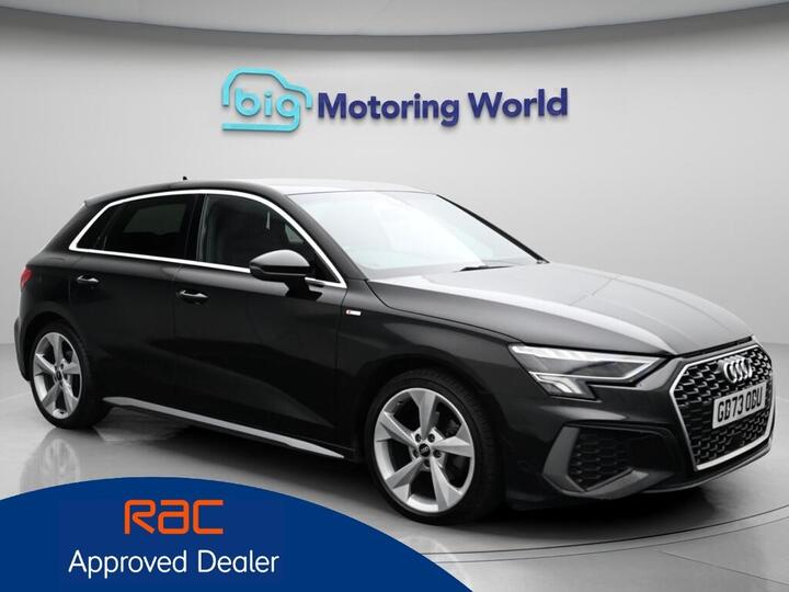 Audi A3 1.5 TFSI 35 S Line Sportback S Tronic Euro 6 (s/s) 5dr
