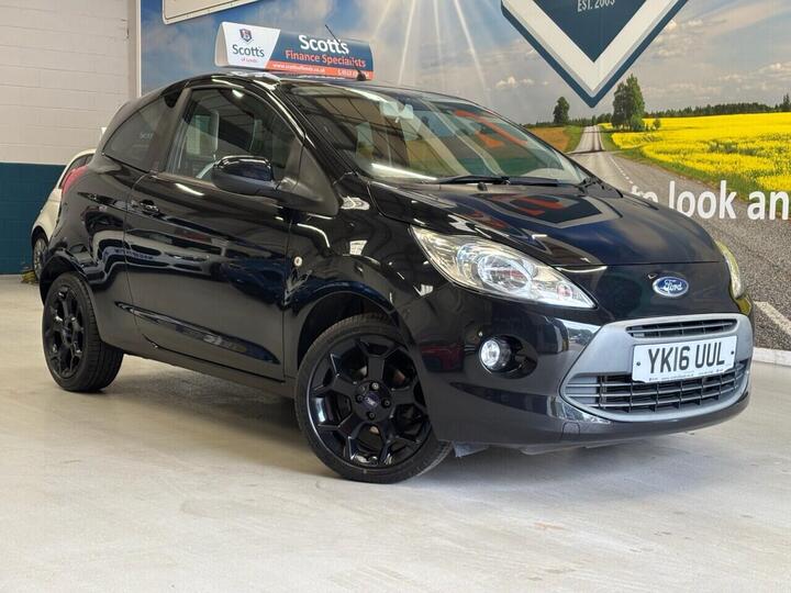 Ford KA 1.2 Zetec Black Edition Euro 6 (s/s) 3dr