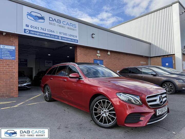 Mercedes-Benz E-CLASS 2.0 E220d AMG Line (Premium) G-Tronic+ Euro 6 (s/s) 5dr