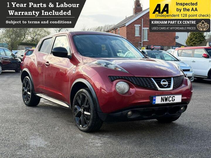 Nissan JUKE 1.6 N-tec Euro 5 5dr (17in Alloy)