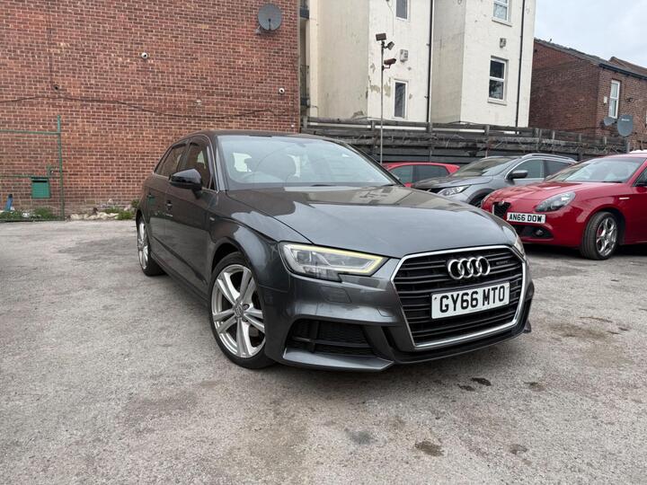 Audi A3 2.0 TDI S Line Sportback S Tronic Auto 6Spd Quattro Euro 6 (s/s) 5dr