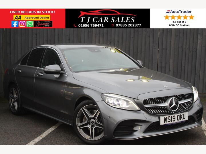 Mercedes-Benz C Class 1.5 C200 MHEV EQ Boost AMG Line (Premium) G-Tronic+ Euro 6 (s/s) 4dr