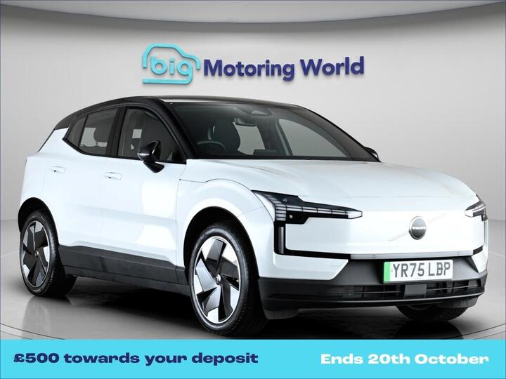 Volvo EX30 Single Motor Extended Range 69kWh Plus Auto 5dr