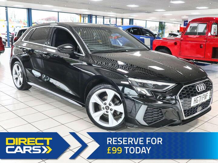 Audi A3 2.0 TDI 30 S Line Sportback Euro 6 (s/s) 5dr