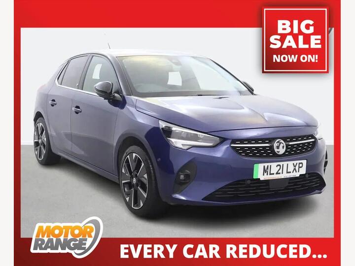 Vauxhall Corsa 50kWh Elite Nav Auto 5dr (7.4Kw Charger)