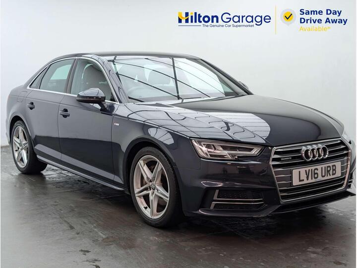 Audi A4 3.0 TDI V6 S Line S Tronic Quattro Euro 6 (s/s) 4dr