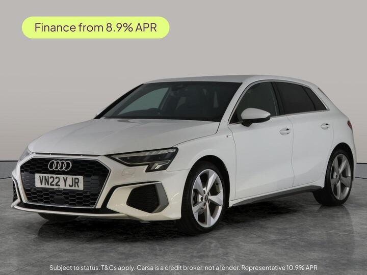 Audi A3 1.0 TFSI 30 S Line Sportback Euro 6 (s/s) 5dr