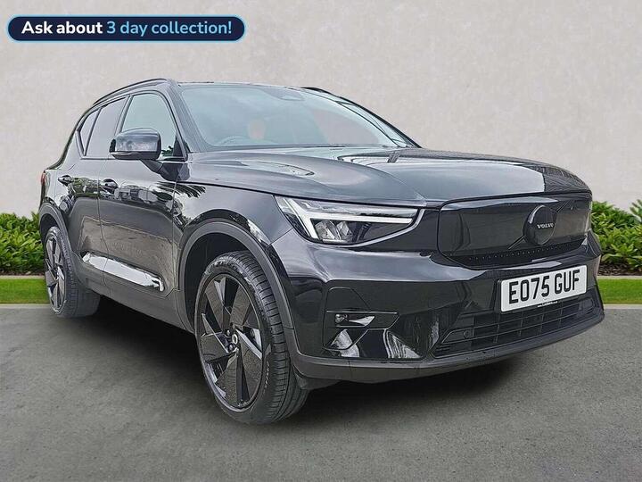 Volvo EX40 Single Motor Extended Range 82kWh Plus Black Edition Auto 5dr