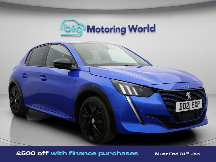 Peugeot E-208 50kWh GT Auto 5dr