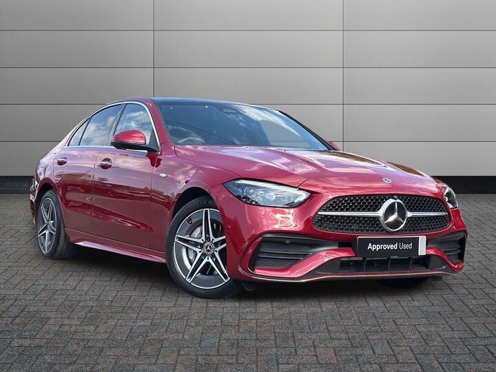 Mercedes-Benz C Class 2.0 C300e 25.4kWh AMG Line (Premium) G-Tronic+ Euro 6 (s/s) 4dr