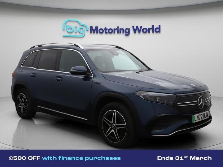 Mercedes-Benz EQB EQB 350 66.5kWh AMG Line Auto 4MATIC 5dr