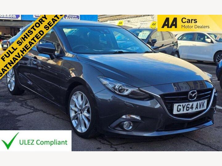 Mazda MAZDA3 2.0 SKYACTIV-G Sport Nav Fastback Euro 5 (s/s) 4dr