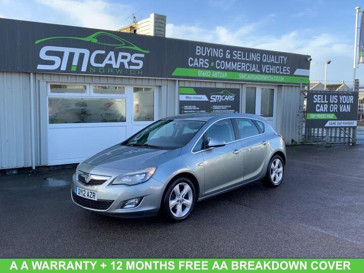 Vauxhall ASTRA 1.6 16v SRi Auto Euro 5 5dr