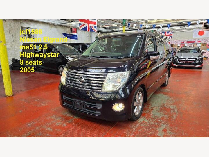 Nissan Elgrand Me51 2.5 Highwaystar 8 Seats Low Mileage Nissan Elgrand Me51 2.5 Highwaystar 8 Seats Low Mileage