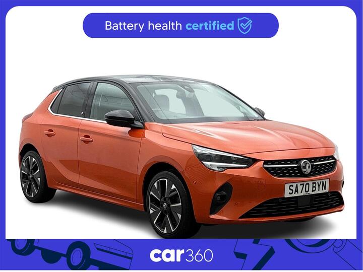 Vauxhall Corsa Electric 50kWh Elite Nav Auto 5dr (7.4Kw Charger)