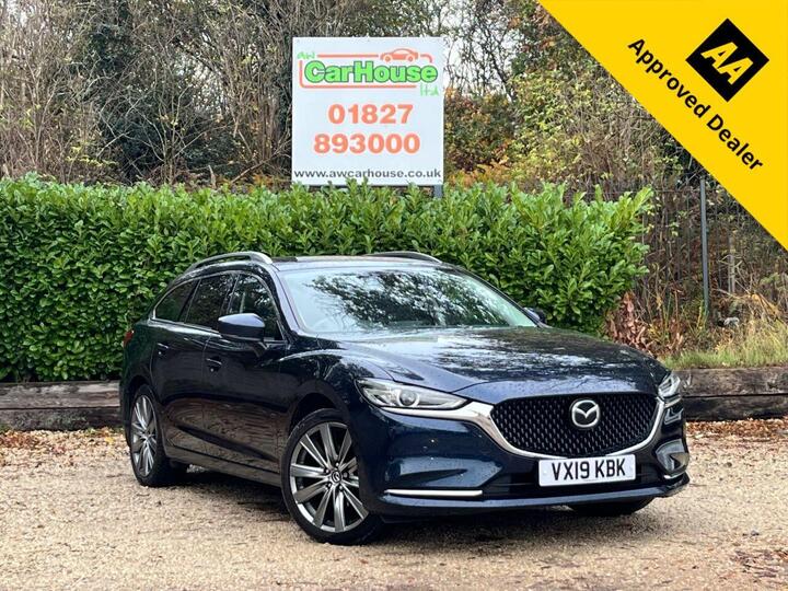 Mazda MAZDA6 2.0 SKYACTIV-G Sport Nav+ Tourer Euro 6 (s/s) 5dr Mazda MAZDA6 2.0 SKYACTIV-G Sport Nav+ Tourer Euro 6 (s/s) 5dr