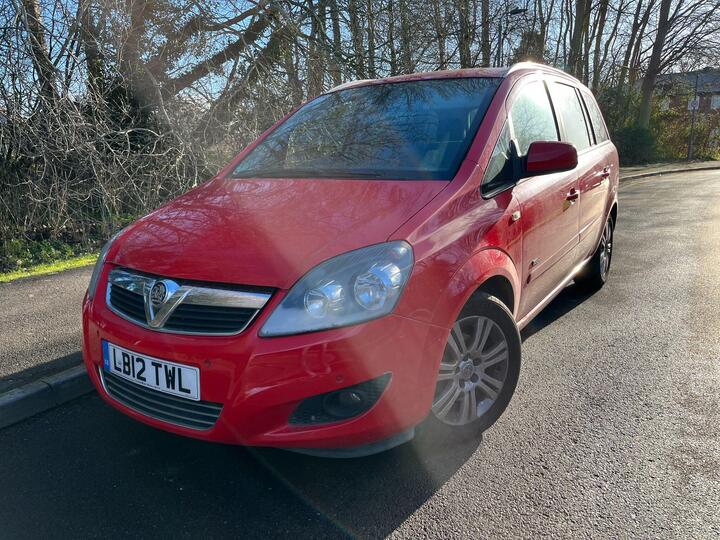 Vauxhall Zafira 1.6 16V Design Euro 5 5dr