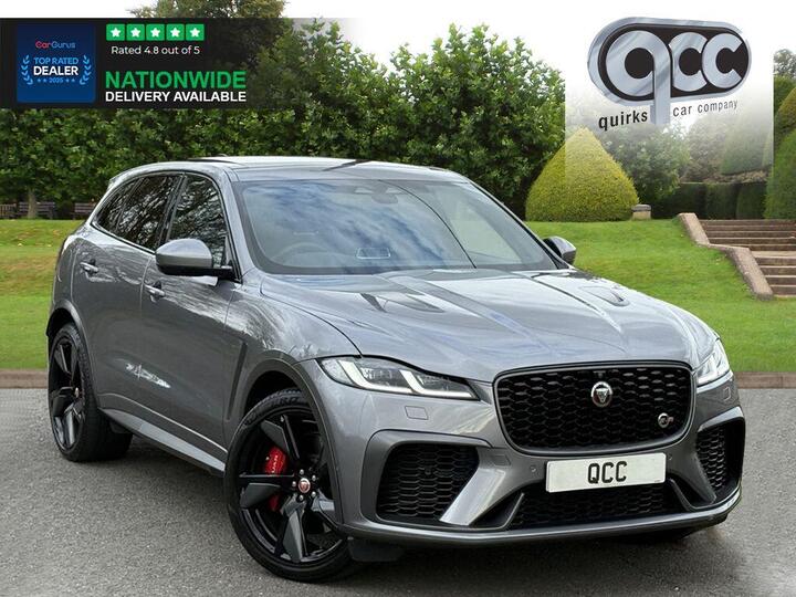 Jaguar F-PACE 5.0 P550 V8 SVR Quickshift AWD Euro 6 (s/s) 5dr