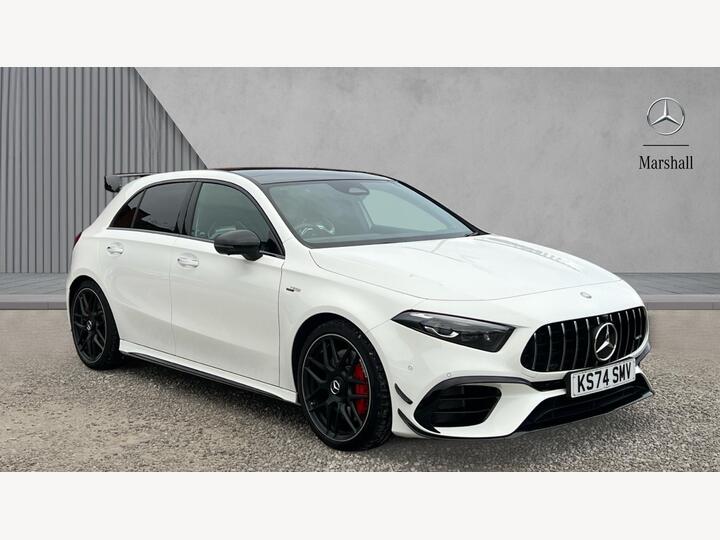 Mercedes-Benz A Class 2.0 A45 AMG S Plus 8G-DCT 4MATIC+ Euro 6 (s/s) 5dr Mercedes-Benz A Class 2.0 A45 AMG S Plus 8G-DCT 4MATIC+ Euro 6 (s/s) 5dr
