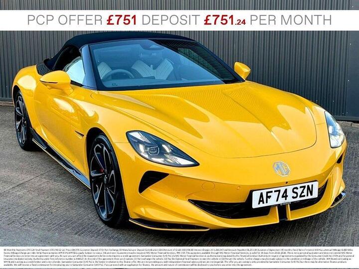 MG Cyberster Dual Motor 77kWh GT Auto 4WD 2dr