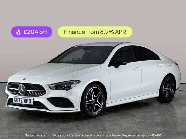Mercedes-Benz CLA 1.3 CLA180 AMG Line (Executive) Coupe 7G-DCT Euro 6 (s/s) 4dr