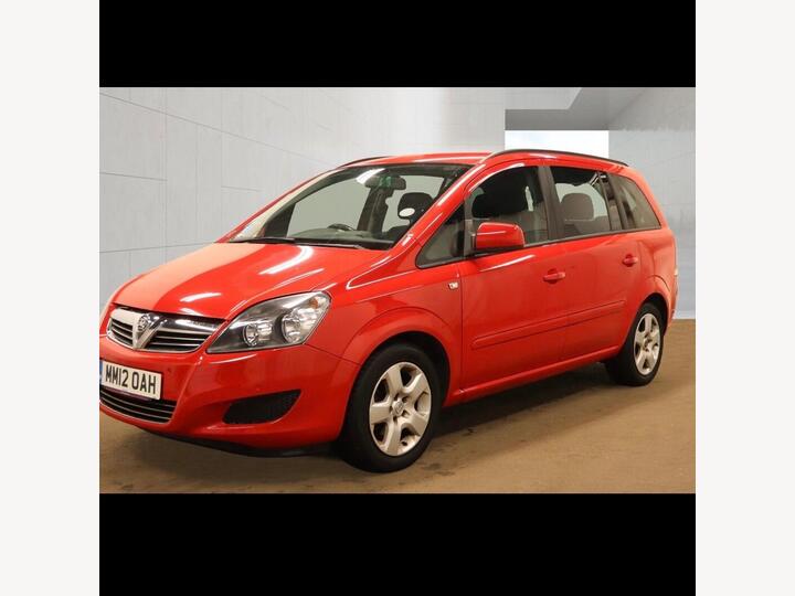 Vauxhall Zafira 1.6 16V Exclusiv Euro 5 5dr (SNav)